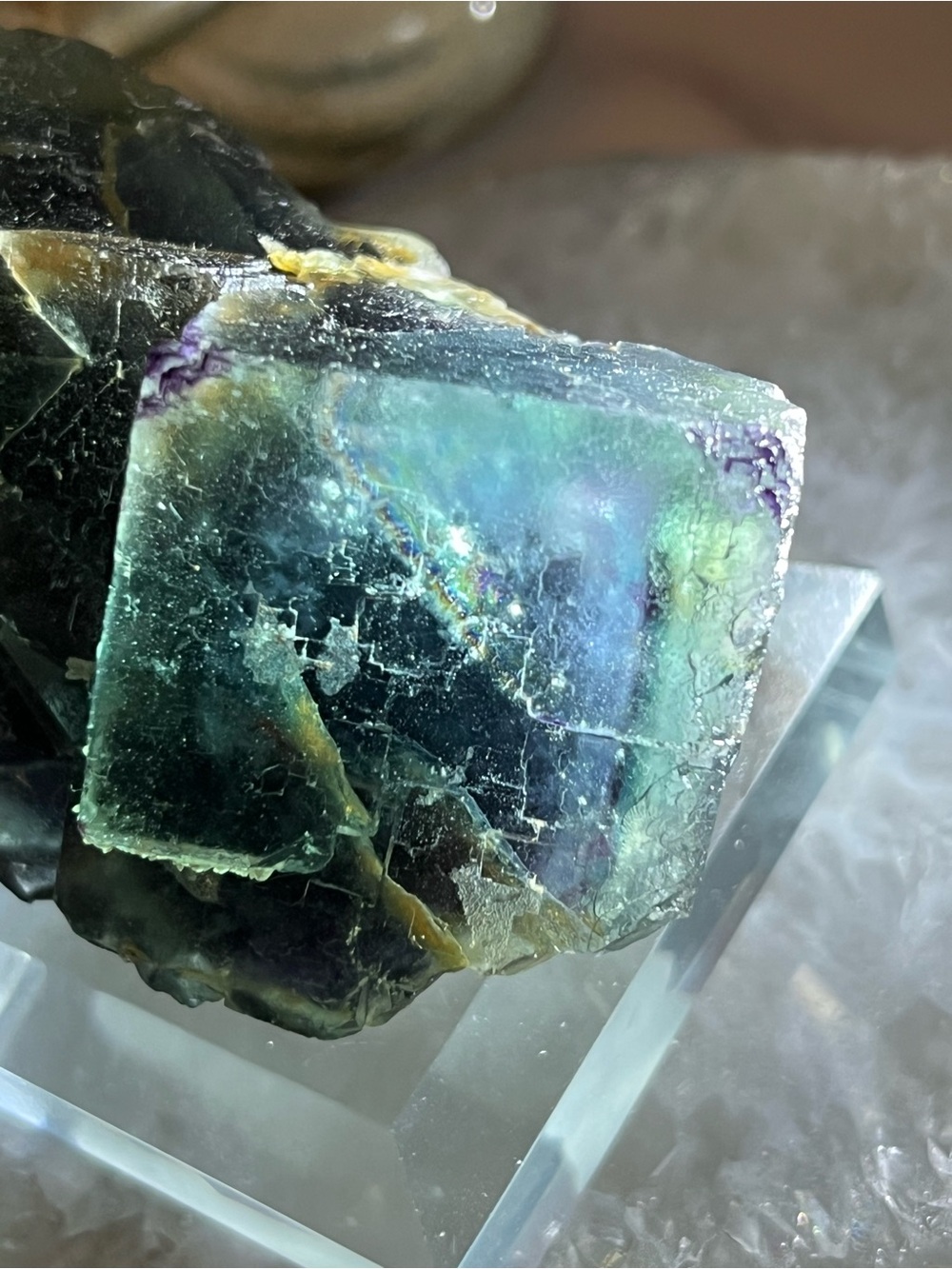 Gorgeous Okorusu Fluorite Cluster